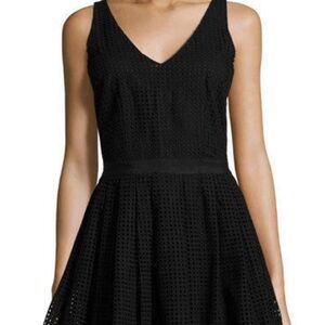 Joie Black Geometric Pattern Top